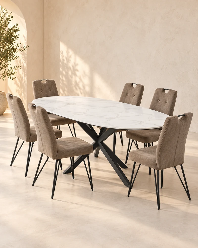 Dining set 1+6