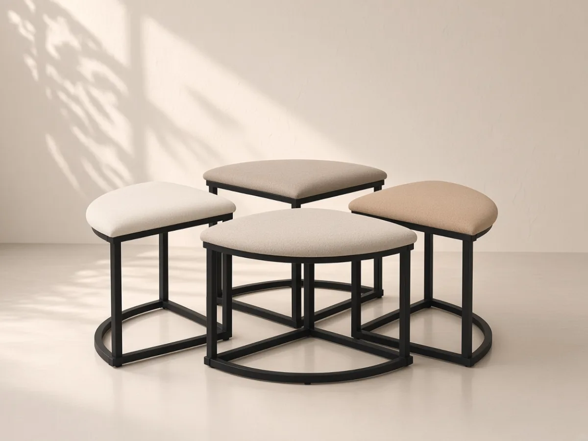 Nesting stool set