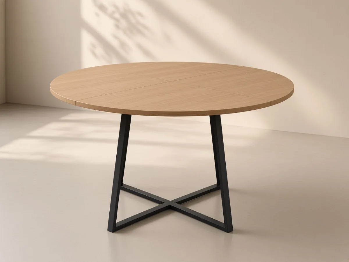 Round dining table